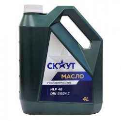 Масло гидравлическое СКАУТ, 4 л 